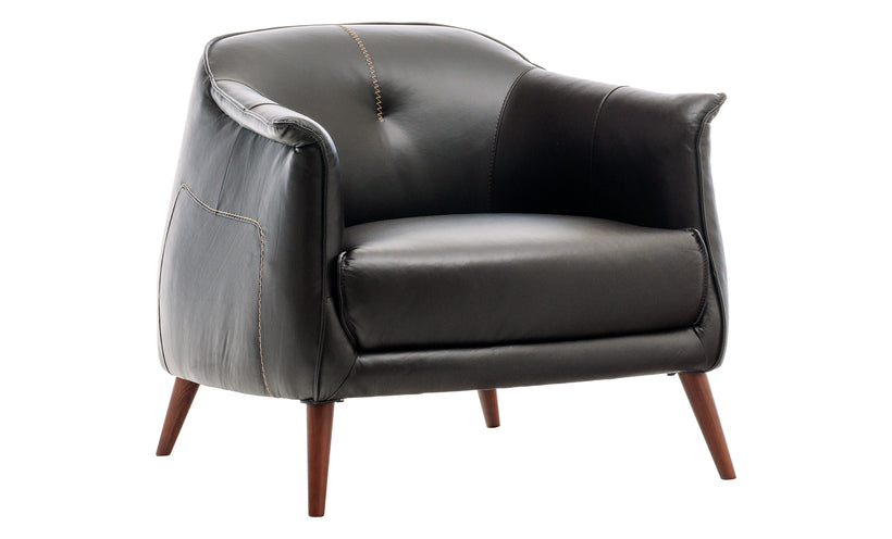 Martel Leather Club Chair